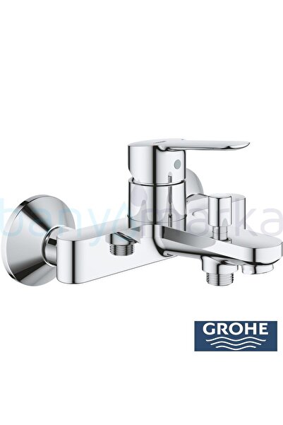 Grohe Bauedge Single Lever Bathroom Faucet Wall Mounted - 23605000