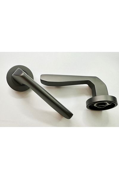 DOĞANLAR KAPI KOLLARI Falcon Anthracite Wc Door Handle