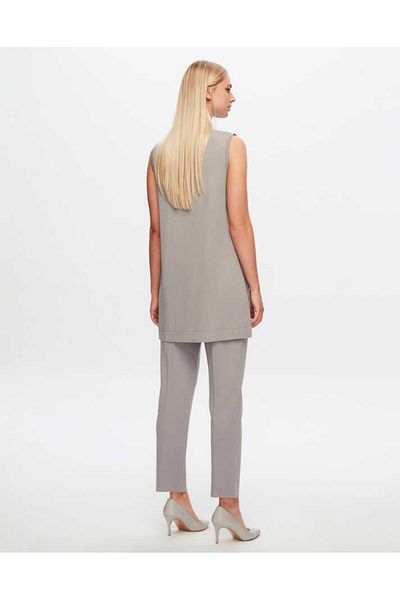 MISS DALIDA T24Y-6000 MISSDALIDA BASIC SLEEVELESS KNITWEAR TUNIC