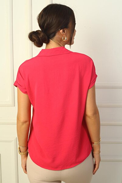 By Saygı Μπλούζα με διπλό μανίκι Ayrobin Polo λαιμόκοψη