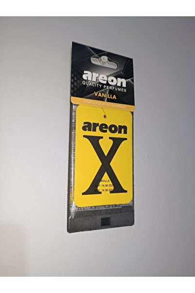 Areon X Vanılla (Sarı) Oto Araç Kokusu