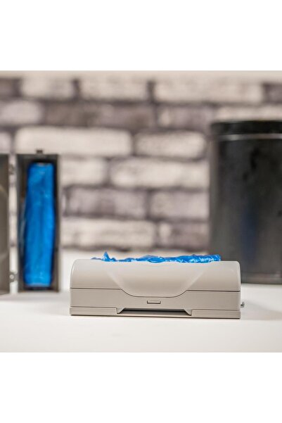 HeiN Çöp Poşeti Haznesi Portatif Çöp Poşeti Tutucu Organizeri Yapışkanlı Prat...