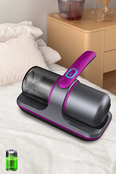 Happy Owl Şarjlı El Süpürgesi Kablosuz Yatak Kanepe Halı Toz Tüy Alerji Uv Iş...