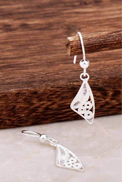 Sümer Telkari Telkari Tasarım Gümüş Küpe 4648