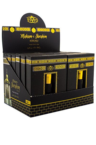 ESVED Makamı İbrahim Kokusu Alkolsüz Esans 3ml 12li Paket