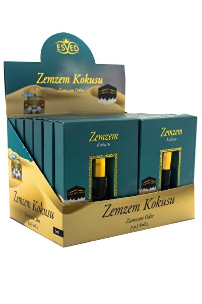 ESVED Zemzem Kokusu Alkolsüz Esans 3ml 12li Paket