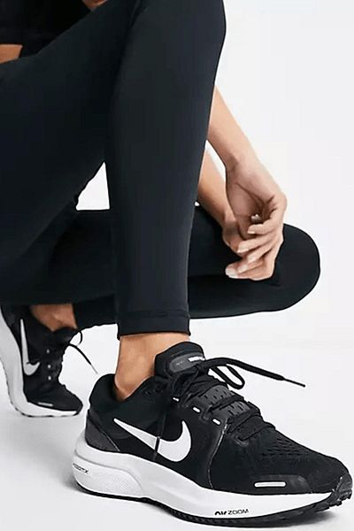 Nike Air Zoom Vomero 16 Running Walk Black Shoes Walking and Running Shoes Black