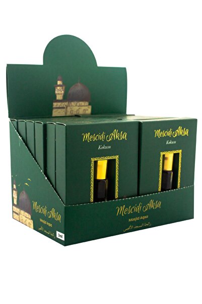 ESVED Mescidi Aksa Kokusu Alkolsüz Esans 3ml 12li Paket