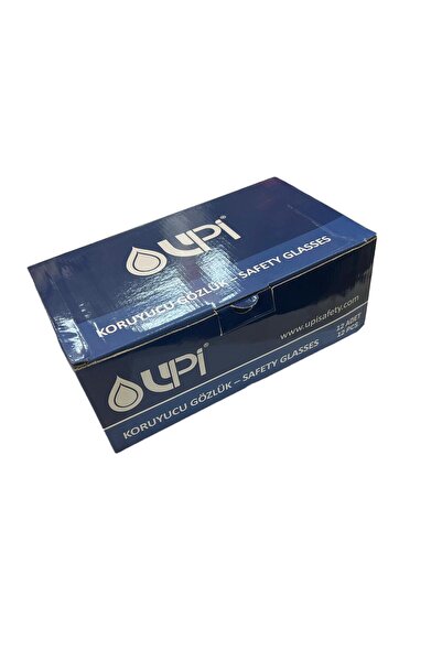 Safety UPİ SAFETY SPORT نظارات واقية شفافة 12 قطعة
