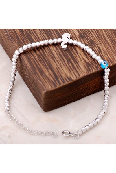 Sümer Telkari Dorika Deniz Atı Tasarımlı 925 Ayar Gümüş Bileklik 2288