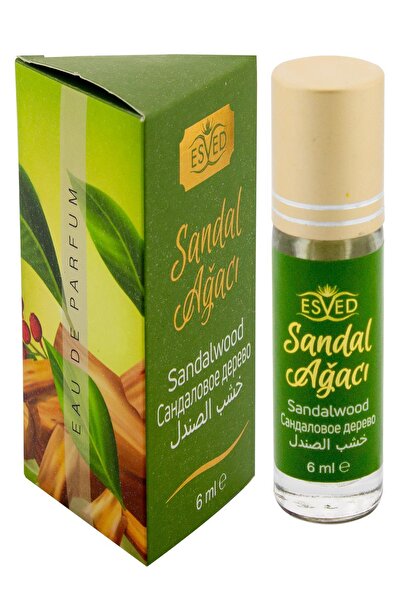 ESVED Sandal Ağacı Kokusu Alkolsüz Esans 6Ml.