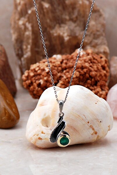 Sümer Telkari Çekiç Dövme Tasarım Gümüş Kolye 6495