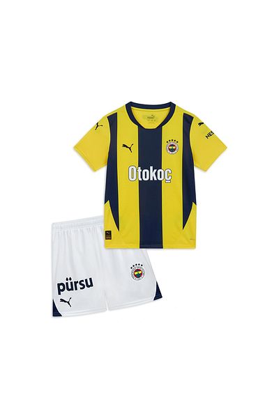 Puma Fenerbahçe Home Minikit Kids Round Neck Jersey