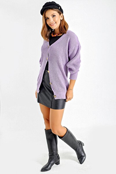 By Saygı Dlouhý cardigan na knoflíky