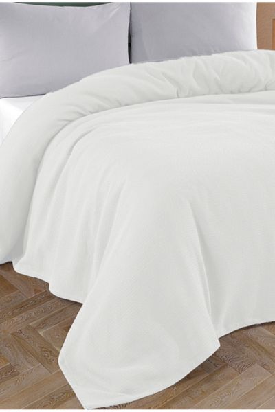 Formeya Buntes Wafer-Muster, Einzel-Piqué-Tagesdecke, Hotel-Piqué, 160 x 230 cm