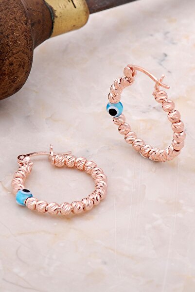 Sümer Telkari Toplu Dorissa Rose Gümüş Halka Küpe 4954