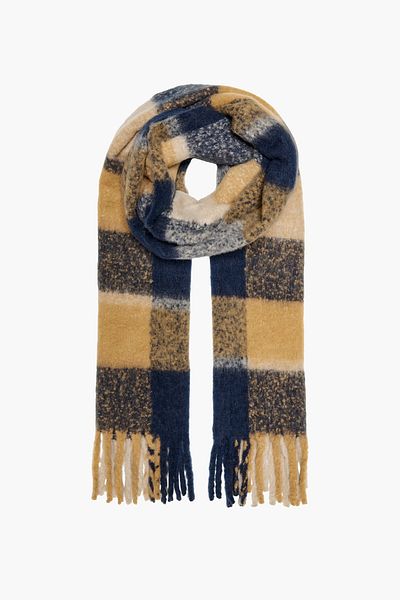 ONLY Mustard Patterned Women's Scarf - Onldanna 15323454
