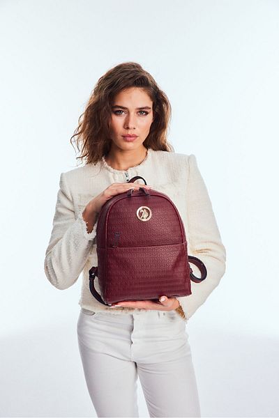 U.S. Polo Assn. Rucsac de damă Us8640 Model Claret Red - Exclusiv online