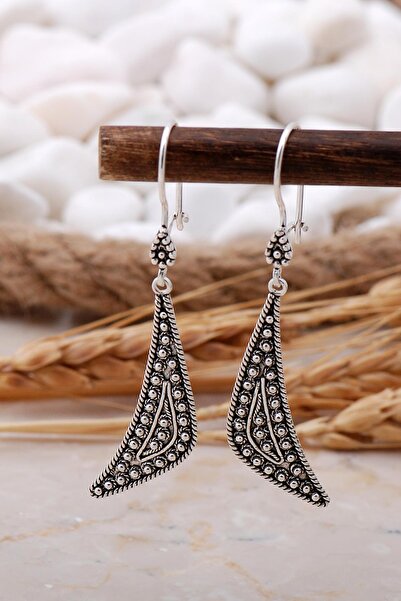 Sümer Telkari Telkari Elişi Tasarım Gümüş Küpe 5782