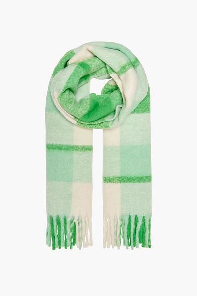 ONLY Eșarfă de damă cu model verde - Onldanna 15323454