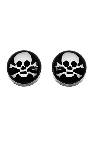 Rouge Death Double Sided Magnet Unisex Earrings