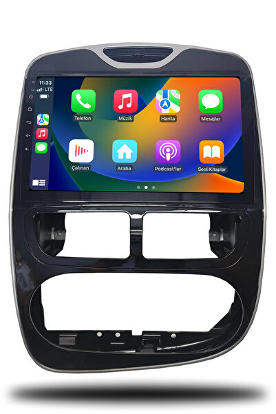 Genel Markalar Renault Clio 4 Uyumlu Android Carplay Multimedya 2013-2015 2GB...
