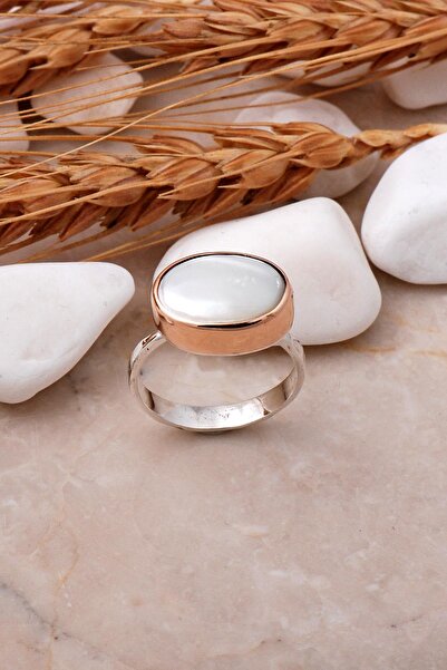 Sümer Telkari Sedef Taşlı Elişi Gümüş Yüzük 3500