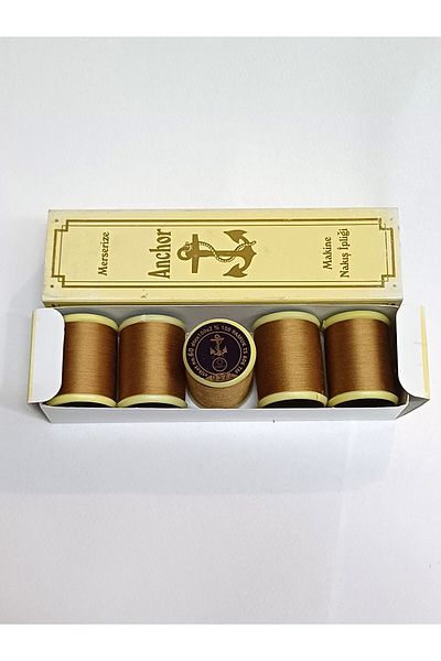 Anchor Koton Machine Embroidery Reel 10 Grams Box of 5 Color No:374