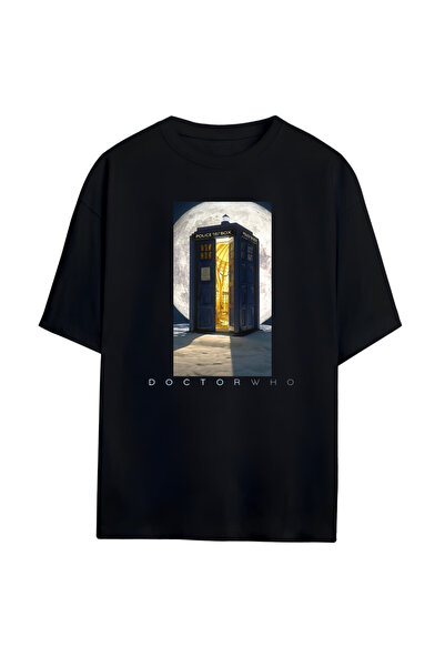 MAGORS УНІСЕКС-ФУТБОЛКА З ДИЗАЙНОМ «ДОКТОР ХТО»