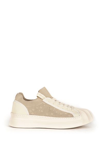 MARCOMEN Ανδρικά παπούτσια casual πλεκτά σε μπεζ χρώμα - Casual Comfort 19292