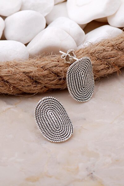 Sümer Telkari Sarma Telkari Elişi Gümüş Küpe 5789