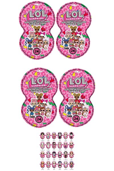 Unibon مجموعة L.o.l Surprise مكونة من 4 أنواع من الدمى ومجموعة الحلويات