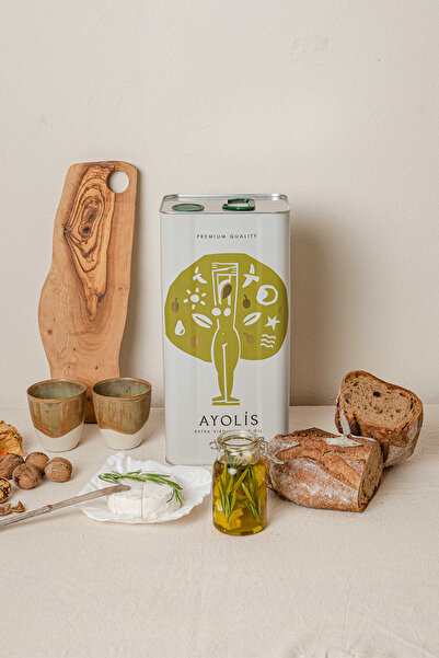 Ayolis Premium Anne Bebek Çocuk Zeytinyağı 5 Lt Ödüllü Ilk Hasat Soğuk Sıkım Natürel Sızma Zeytinyağı