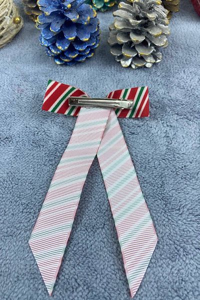 Hobigram 2024 New Year Concept Red Green Horizontal Striped Buckle Children's Buckle