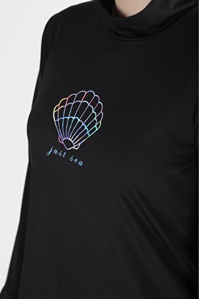 Plistre 2159_printed Boneli Full Covered Lycra 3-Pece Hijab μαγιό