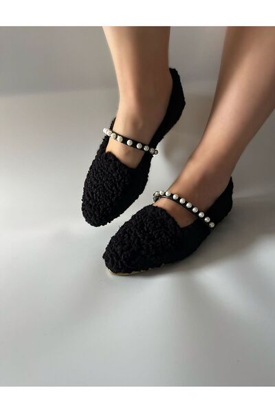 TRODONS KADIN TEDDY İNCİ DETAYLI GÜNLÜK BABET