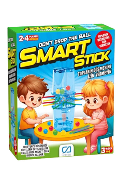 CA Games Smart Stick 3+ Yaş için Çok Oyunculu Süper Eğlenceli Eğitici Aile Oyunu