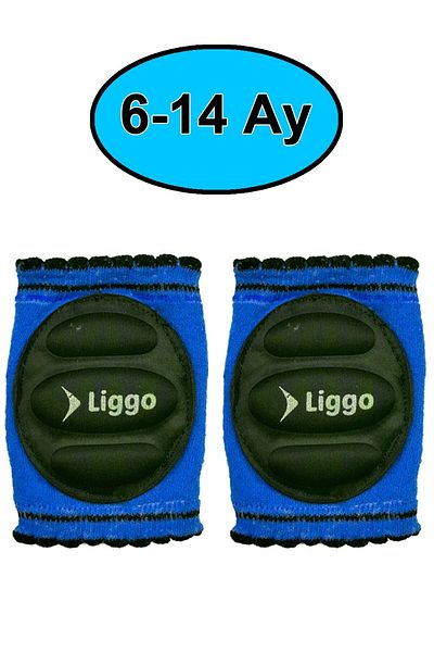 Liggo 6-14 Months Baby Crawling Knee Pad Baby Knee Pad Children's Knee Pad Baby Protective Knee Pad