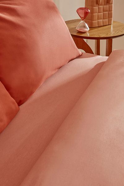 Karaca Home Комплект двоен калъф за завивка - 100% памук, теракота