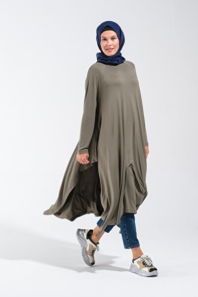 Plistre 1220_Asymmetrical Cut Hijab Tunik