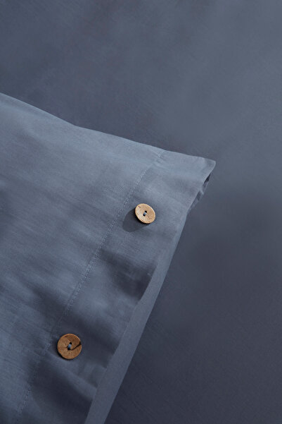 Karaca Home Double Indigo Duvet Cover Set - 100% Cotton Base