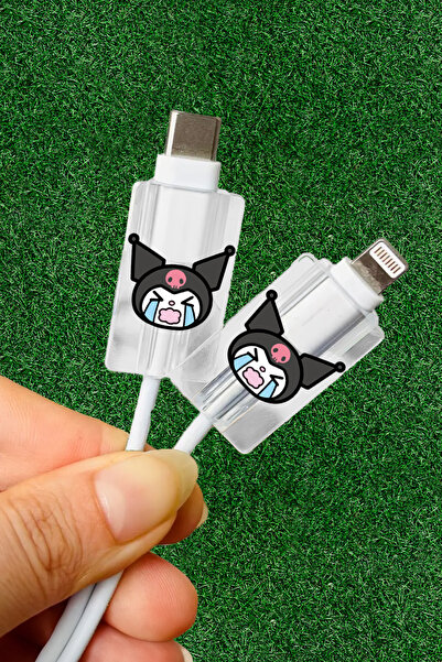 WANNA PROTECT Type-C - Lightning Iphone  Samsung Xiaomi Uyumlu Yumuşak Siliko...