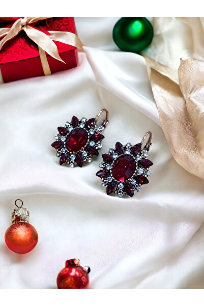 FAYRA ACCESSORIES Zircon Stone Earrings