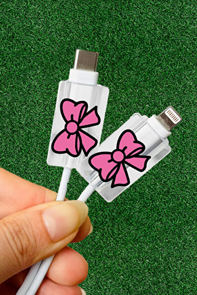 WANNA PROTECT Type-C - Lightning Iphone  Samsung Xiaomi Uyumlu Yumuşak Siliko...