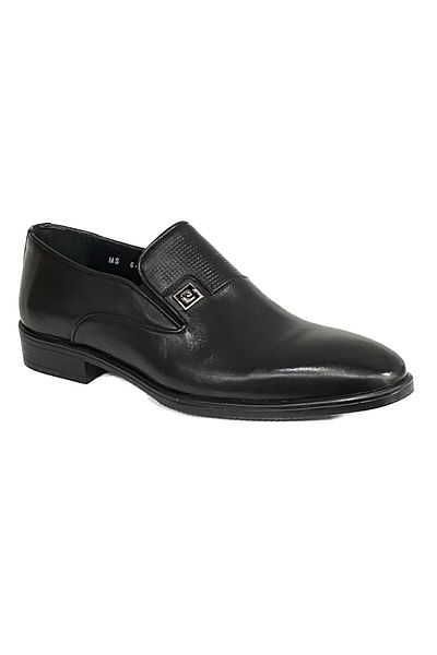 Pierre Cardin 120647 Δερμάτινα Λαστιχένια Ματ Παπούτσια Μαύρα
