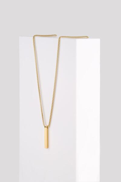 WATCHOFROYAL Valente Gold Çelik Kolye