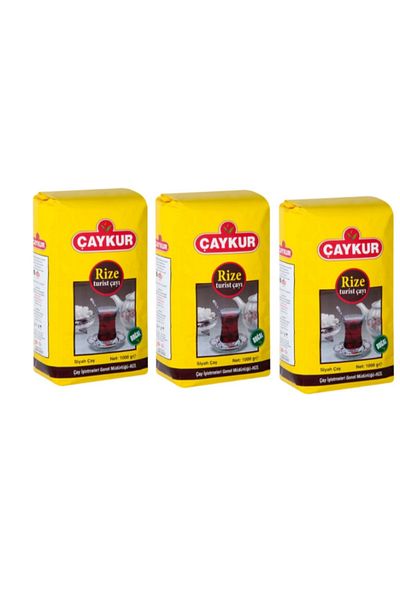 Çaykur Rize Tourist Tea - 1000gr 3 Pieces