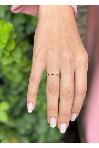 Bayar Gold 14 Ayar Altın 2 Mm Klasik Alyans