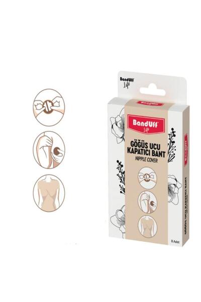 banduff Bandă de acoperire pentru mameloane Life, pachet de 8