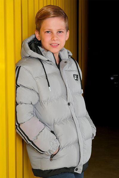 Pina Kids Palton puf cu glugă pentru băiat - KM.YY28